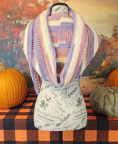 Birthday Cake Hooded Scarf